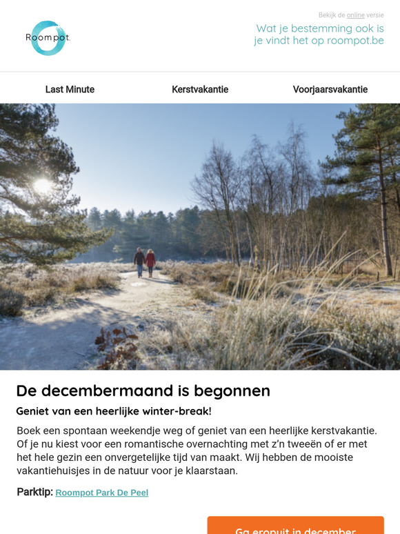 Weekendje weg in december