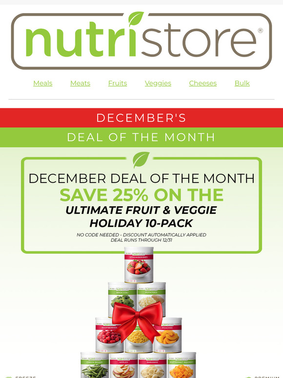 New Deal Of The Month - Just In Time For The Holidays 🎁