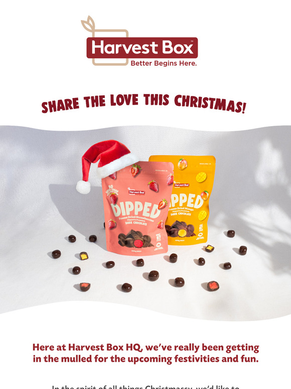 This Xmas 🎅: 20% OFF heavenly freeze-dried Mango 🥭  & Strawberry 🍓Dipped...