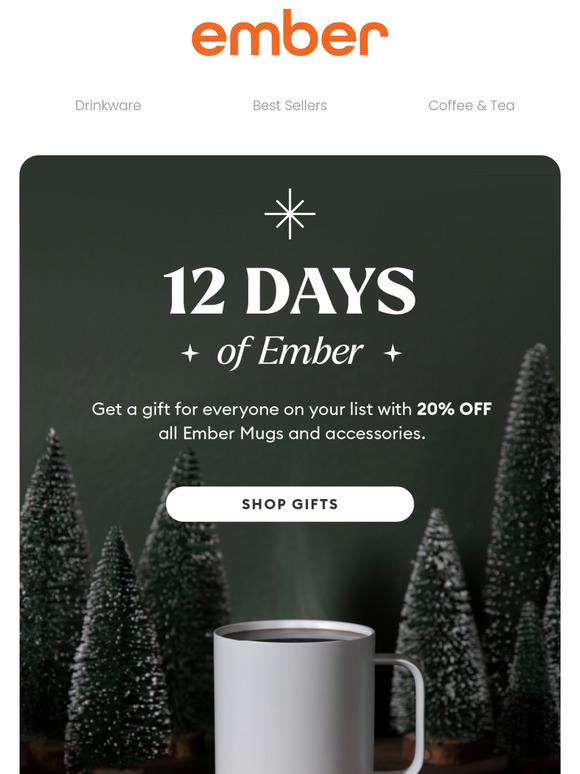 20% OFF for the Holidays