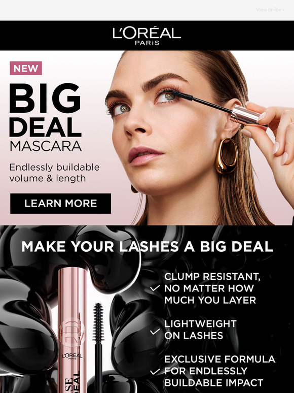 Make your lashes a BIG DEAL