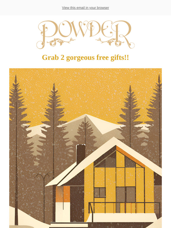 Grab your Christmas gifts and get 2 free from us!
