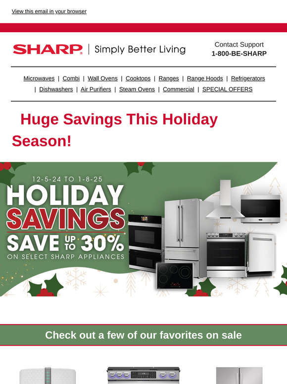 Celebrate The Season With Sharp Savings💰