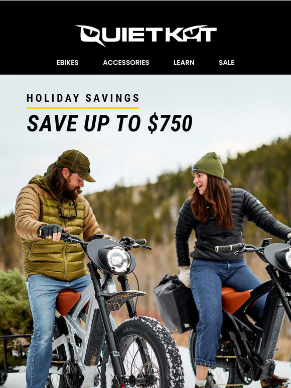 Save up to $750 on Select Bikes