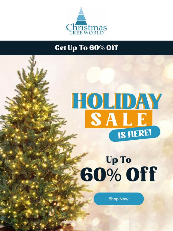 Holiday Savings: Up To 60% Off Decorations!