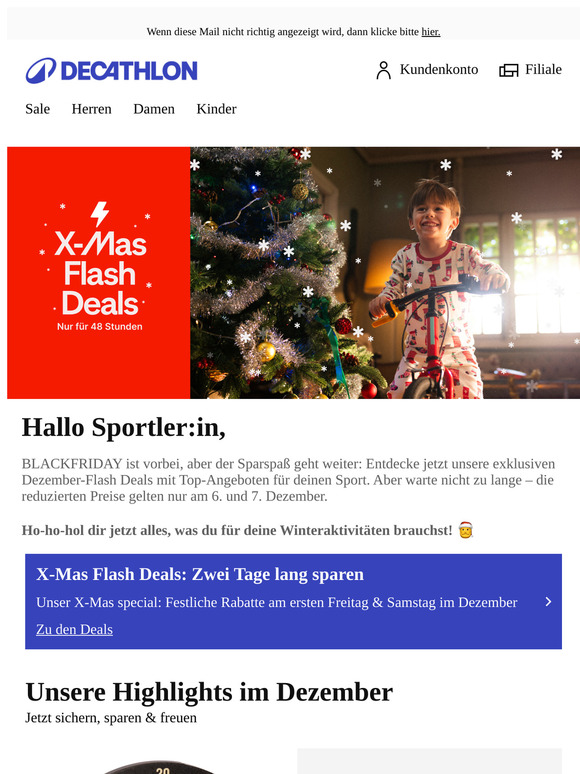 Flash Deals – die X-Mas Edition 🎁
