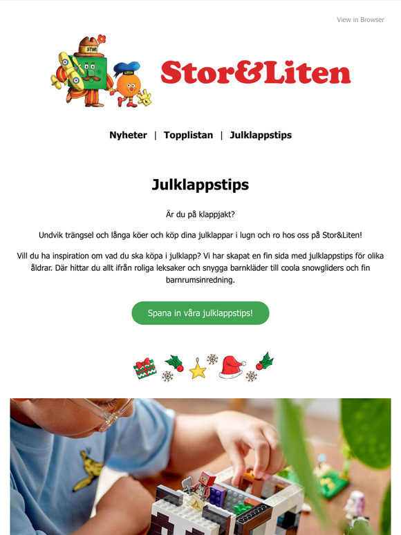 Julklappstips med LEGO, Bobby Car & Rainbocorns 🎅