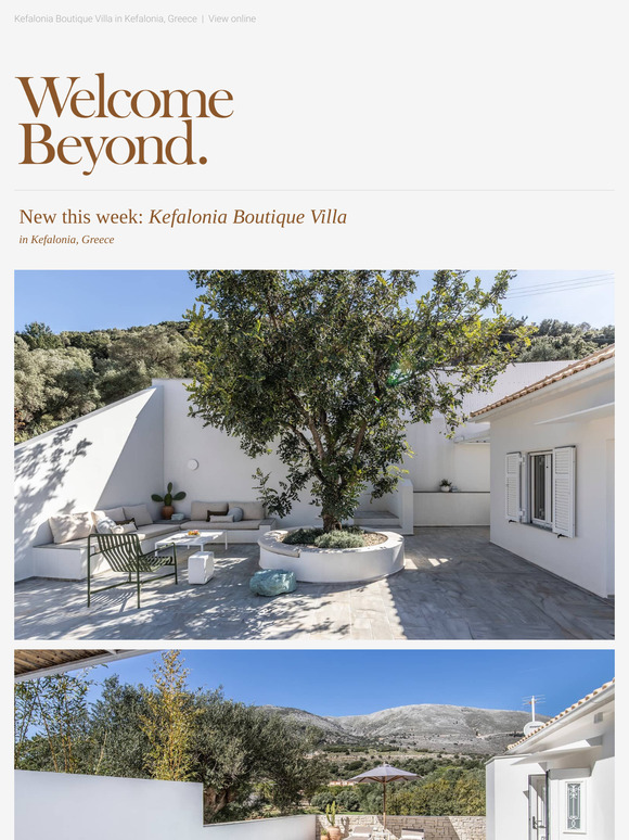 New this week: Kefalonia Boutique Villa
