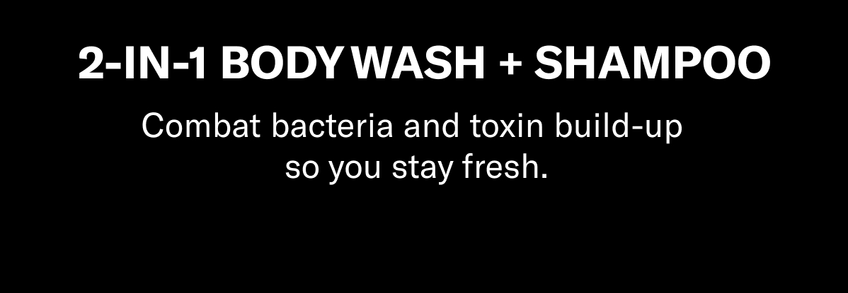 2-in-1 Body Wash + Shampoo