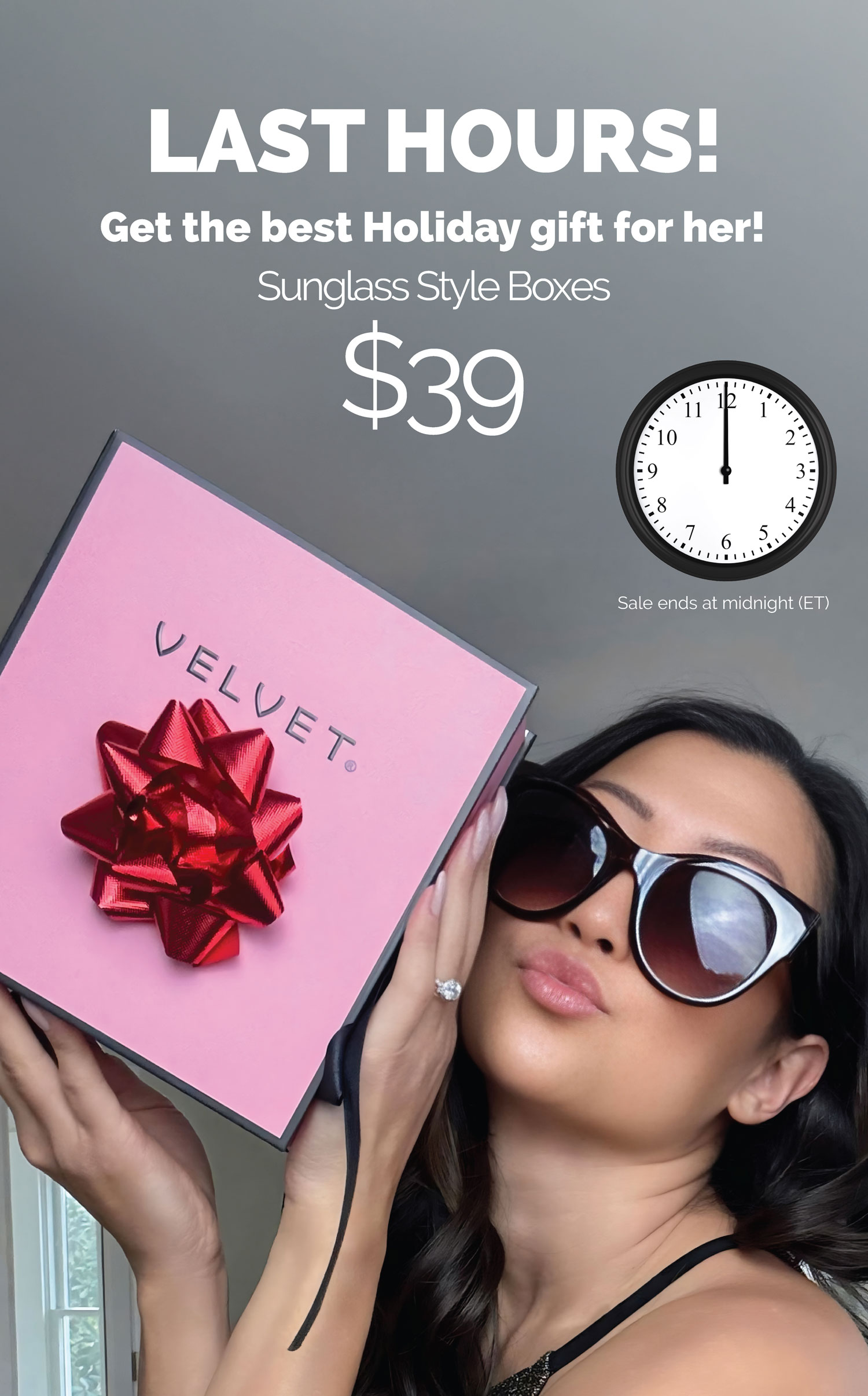Velvet Eyewear Sunglass Style Box
