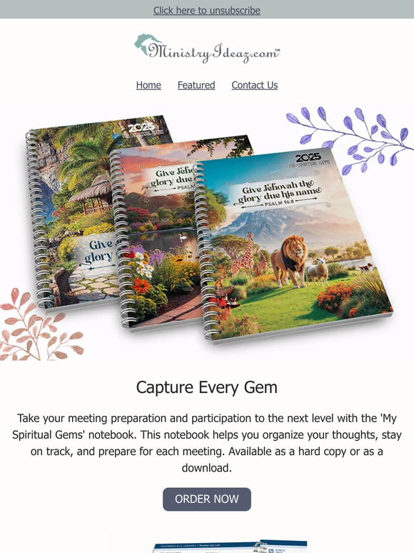 The "My Spiritual Gems" Notebook: Capture Every Gem in 2025