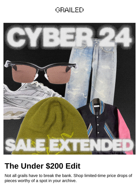 Sale Extended; Under $200 👀