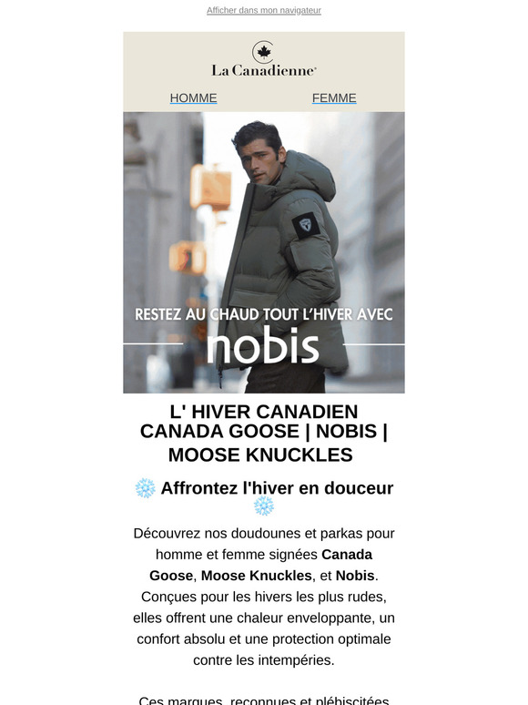 ❄️ Parkas iconiques premium canadiennes