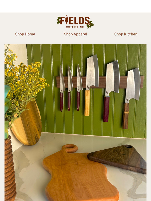 Brand New Fields Kitchen Products Just Launched