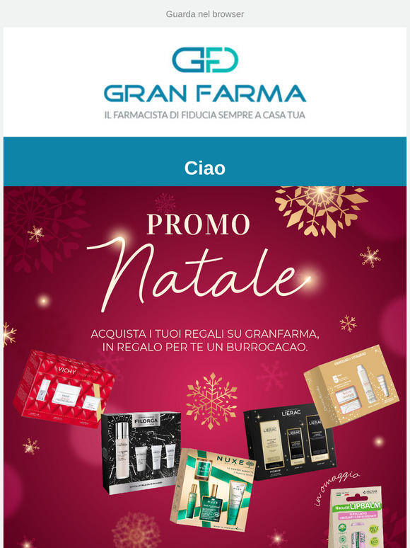 🎅​ A Natale regala un cofanetto e ricevi in omaggio un burrocacao naturale 💄