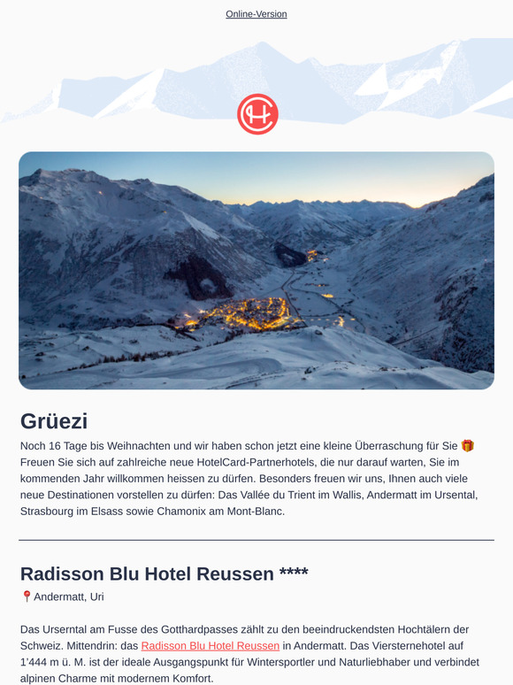 Neue Hotels bei HotelCard💎