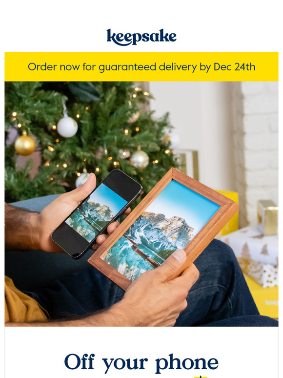 Order now for Christmas delivery!
