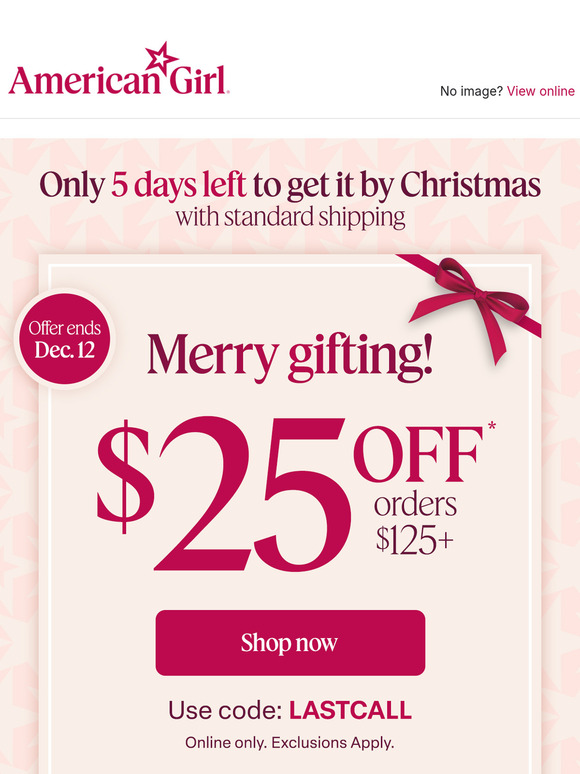 American girl coupon code december 2018 on sale