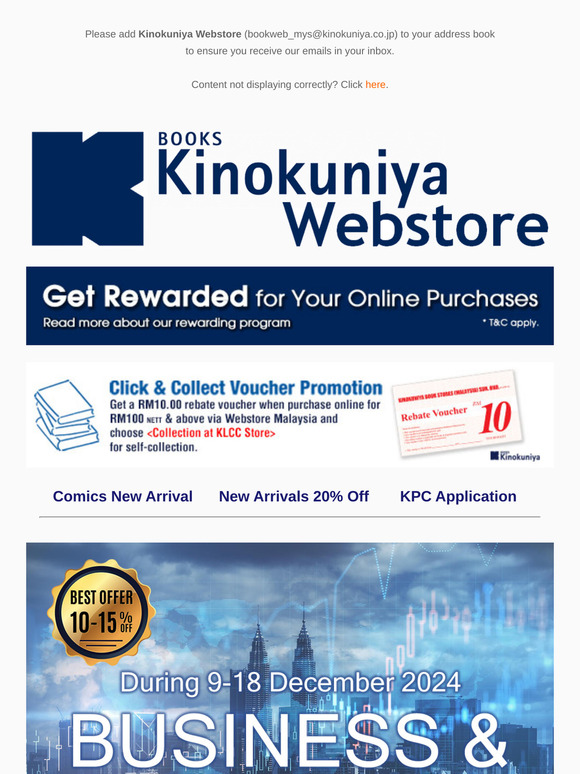 Grab up to 15% Off on Business Book