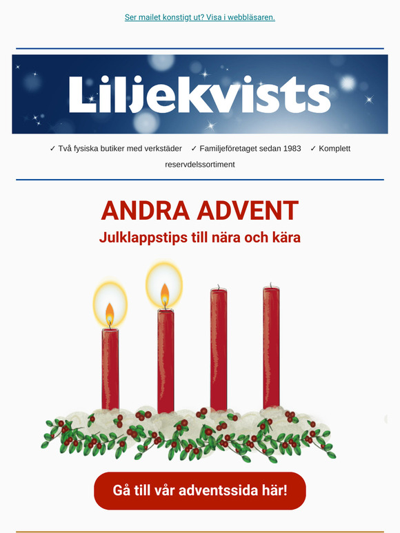 Andra advent🕯️🕯️