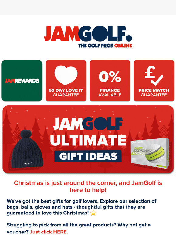 JamGolf's ultimate Christmas gift ideas 🎁