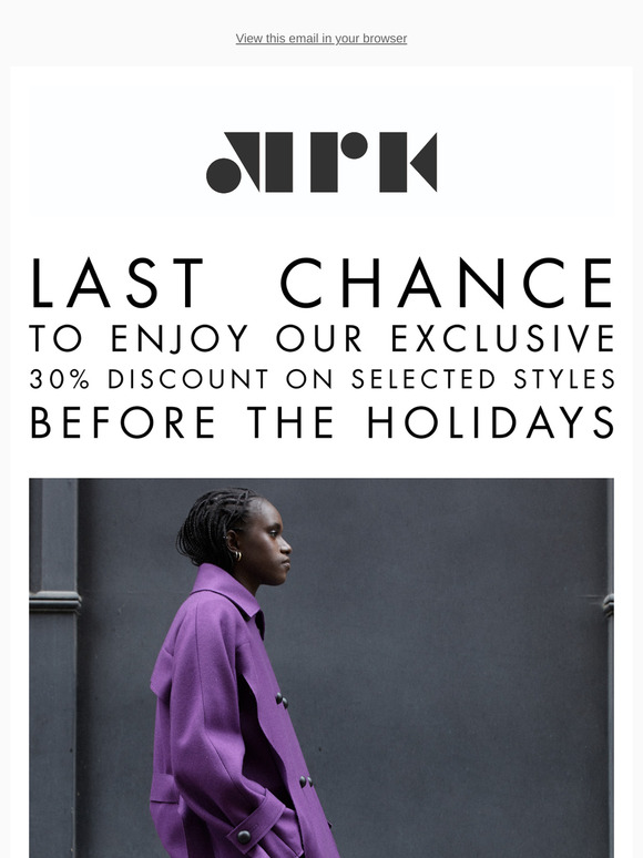 LAST CHANCE FW24 PRIVATE SALE