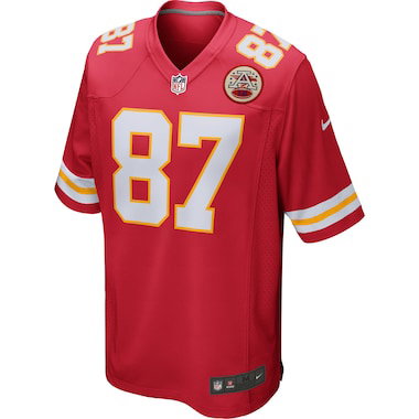  Nike Travis Kelce Red  Game Jersey