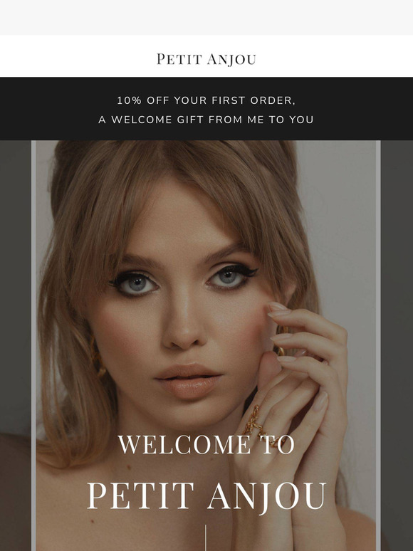 10% off your first order ✨