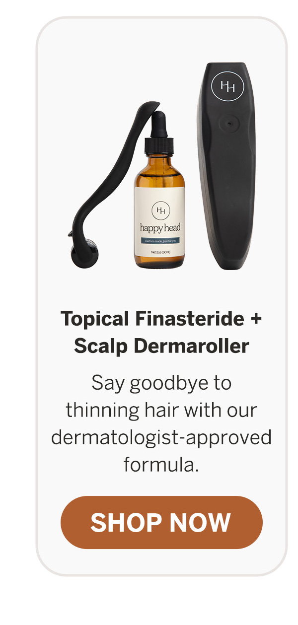 Topical Finasteride + Scalp Dermaroller