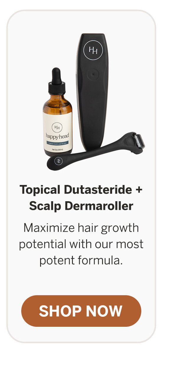 Topical Dutasteride + Scalp Dermaroller 