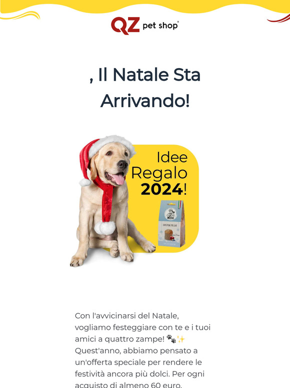 🎊🎄Offerta Speciale Dell'Immacolata: Un Panettone per Cani in Omaggio🎄🎊