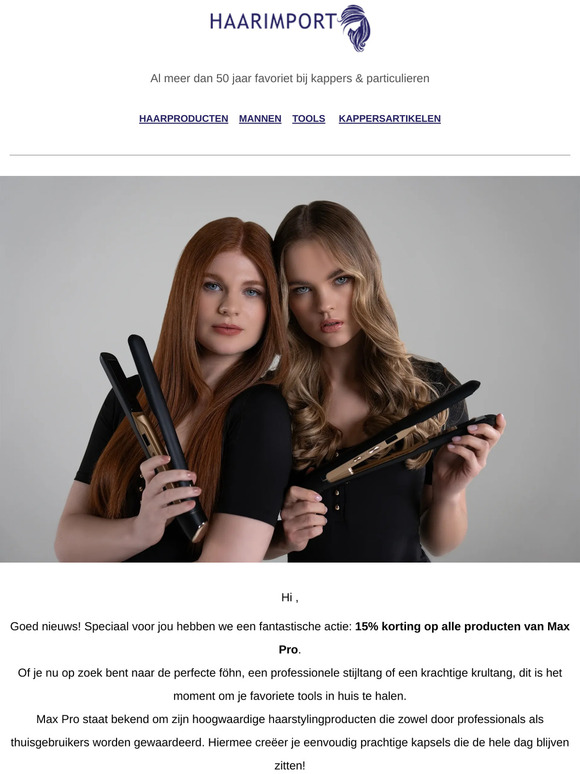 December deal! 15% korting op Max Pro!