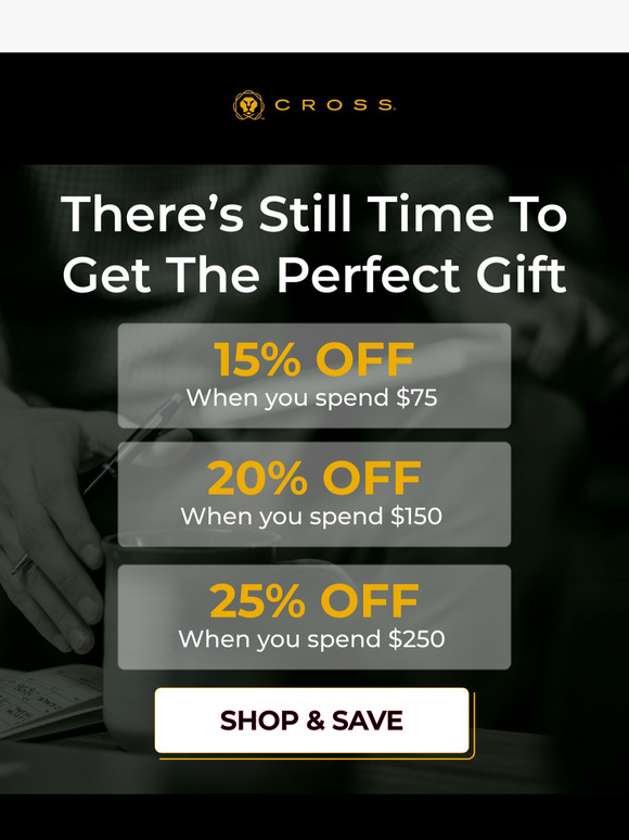 Still Time to Save Up to 25% ❄️