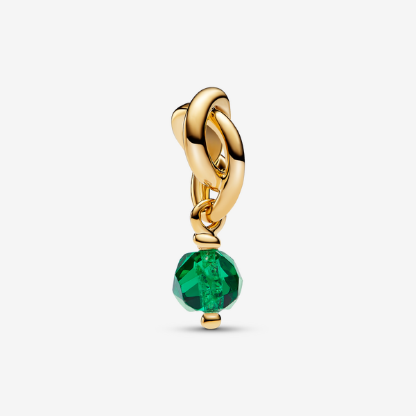 Pendente Cerchio Eterno Verde Scuro Maggio