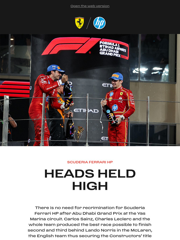 Heads held high