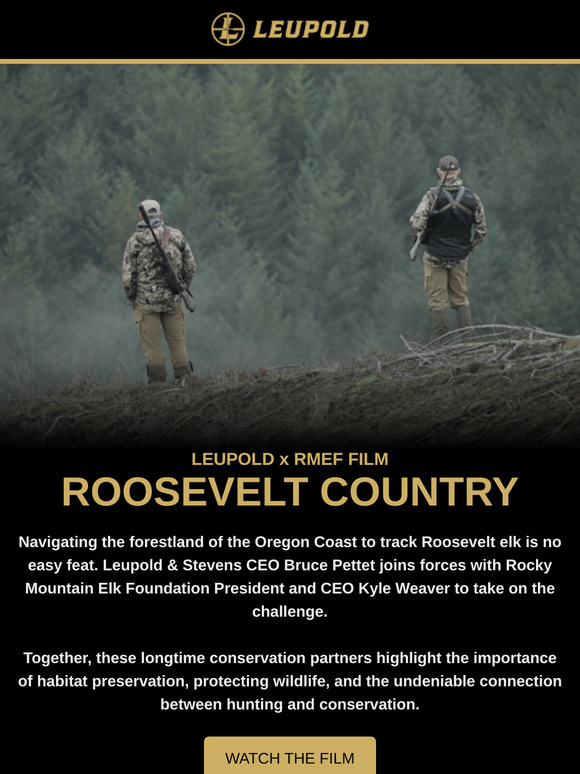 Watch ROOSEVELT COUNTRY | An RMEF Film