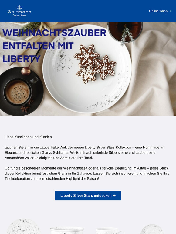 Jetzt Liberty Silver Stars entdecken im Seltmann Weiden Onlineshop