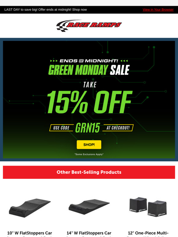 Green Monday = Big Savings! Get 15% OFF Now ✅