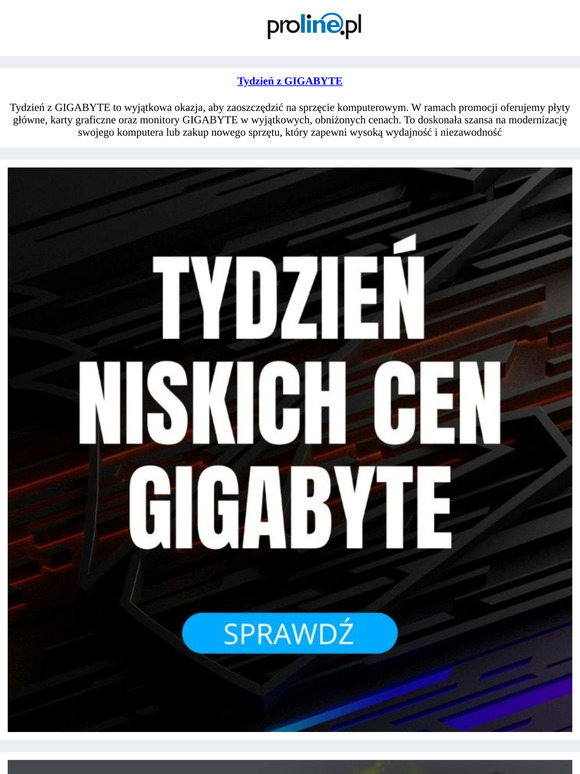 Tydzień GIGABYTE