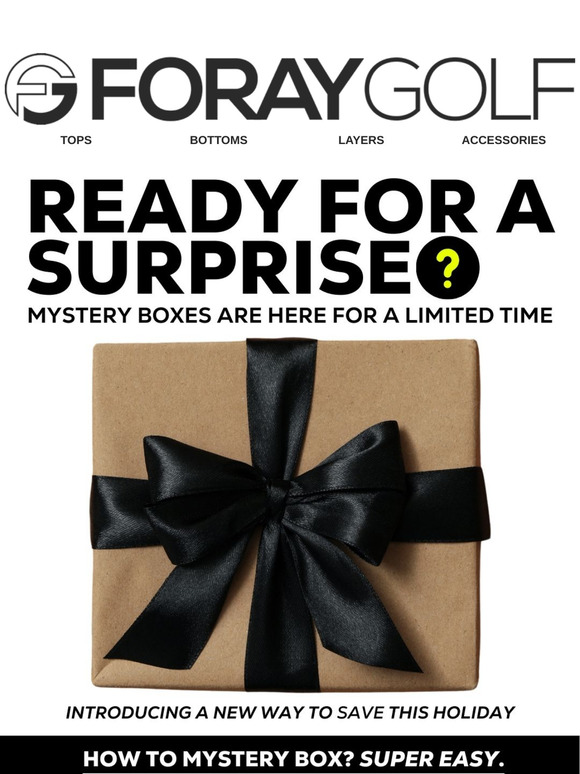 SURPRISE: Mystery Boxes are Here!
