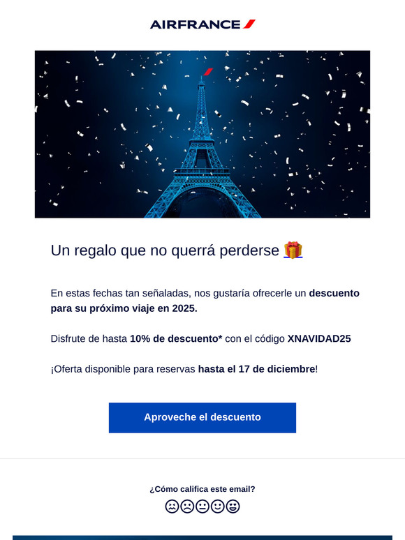 Celebra estas fiestas con un descuento 10%