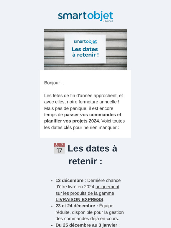 Anticipez vos projets 2024🌟