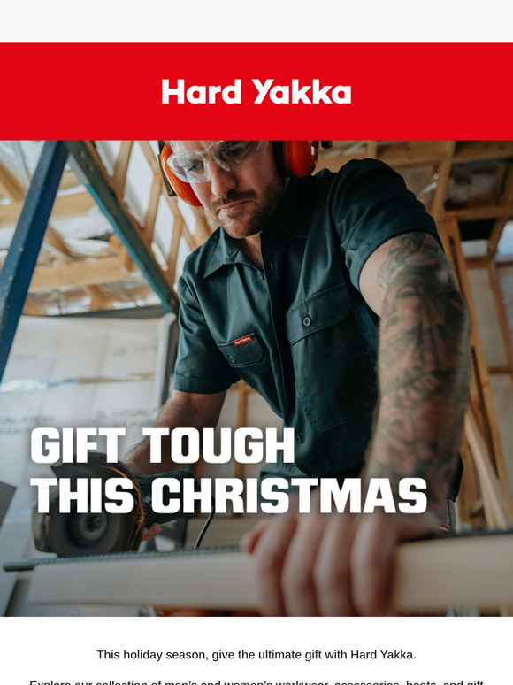 Gift Hard Yakka This Christmas