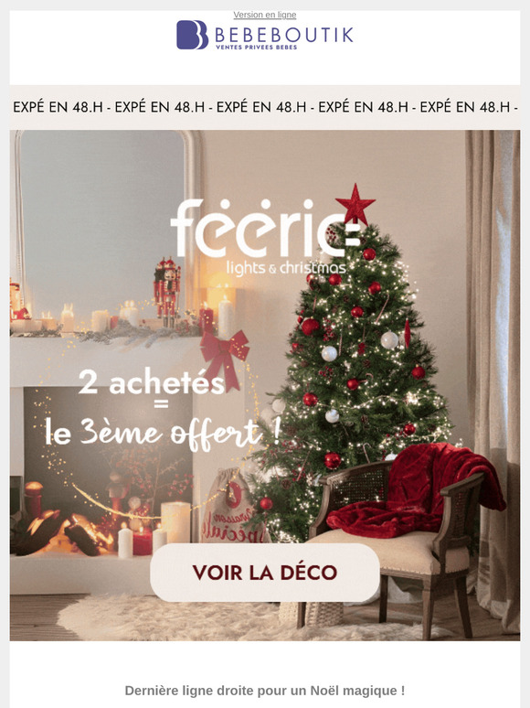 Ce week-end, Noël prend vie chez vous ✨