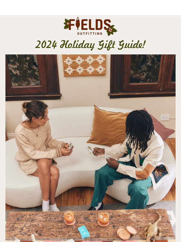 The 2024 Holiday Gift Guide by Fields Outfitting + Upcoming Holiday Shipping Deadline