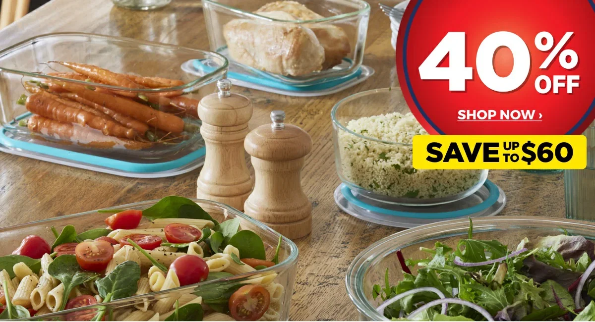 40% Off ALL Food Storage
