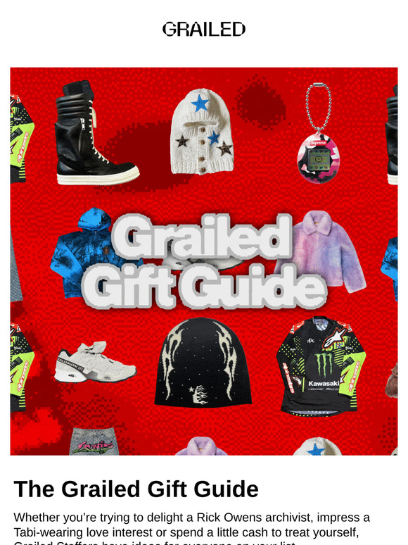 The Grailed Gift Guide 🎁
