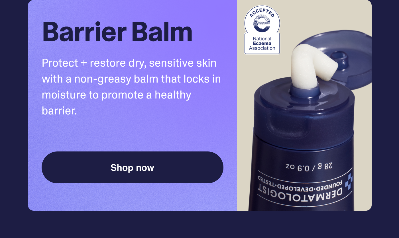 Barrier balm. Shop now