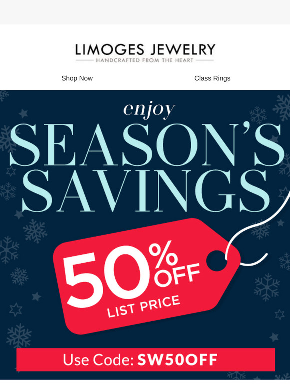 Grab Your Seasonal Discounts Now!