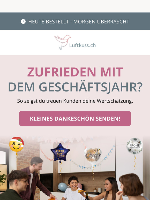 Kleiner Ballon, grosse Wirkung. 🎈